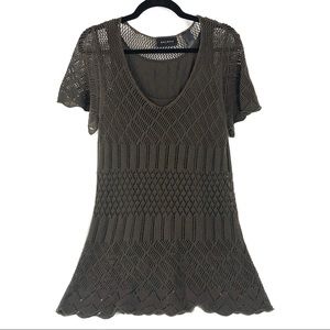 💐Host Pick💐Short Sleeve Lined Knit Top